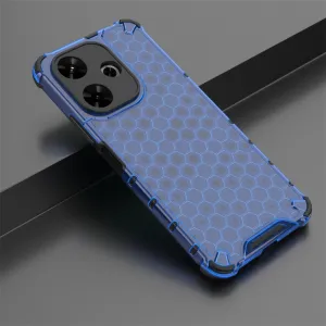 HONEYCOMB Ochranný kryt Xiaomi Redmi 13 modrý