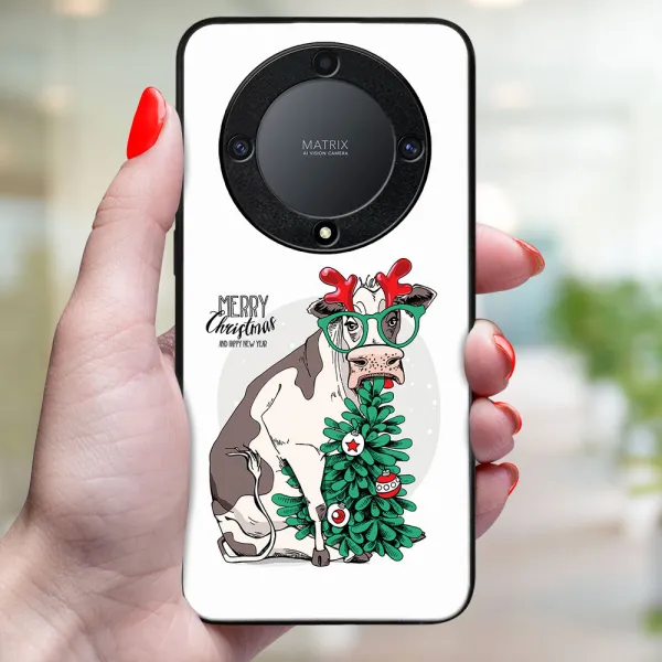 MY ART Kryt s vianočným dizajnom Honor Magic5 Lite MERRY CHRISTMAS (074)