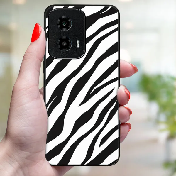 MY ART Ochranný kryt pre Motorola Moto G04 / G24 / G24 Power ZEBRA (237)