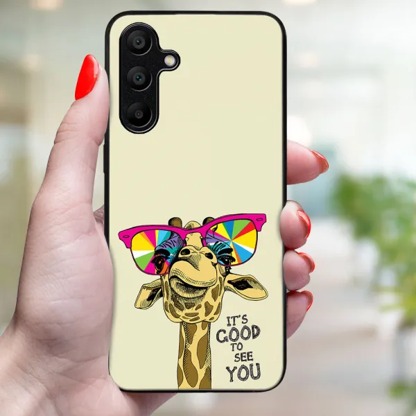 MY ART Ochranný kryt pre Samsung Galaxy A15 GIRAFFE (180)