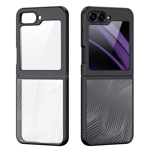 DUX AIMO Ochranný obal pre Samsung Galaxy Z Flip7 FE 5G / Flip6 5G čierny