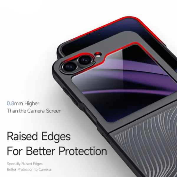 DUX AIMO Ochranný obal pre Samsung Galaxy Z Flip7 FE 5G / Flip6 5G čierny