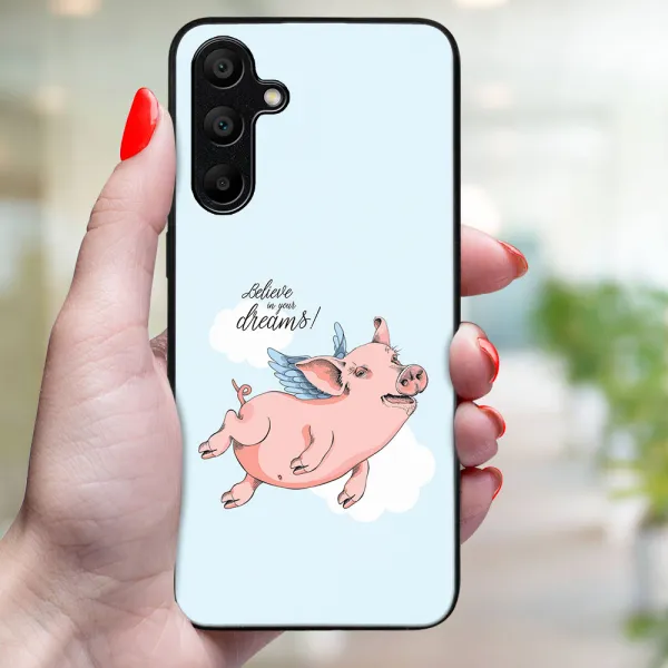 MY ART Ochranný kryt pre Samsung Galaxy A15 PIG (186)