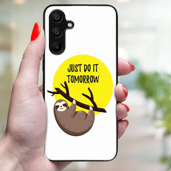 MY ART Ochranný kryt pre Samsung Galaxy A15 SLOTH (188)