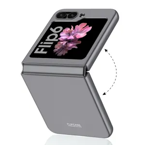 GKK PLASTIC Ochranný kryt pre Samsung Galaxy Z Flip7 FE 5G / Flip6 5G strieborný