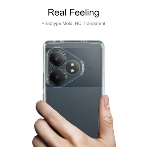 TPU Ochranný kryt pre Realme GT 6 / Realme GT 6T priehľadný