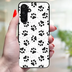 MY ART Ochranný kryt pre Samsung Galaxy A35 5G PAWS (185)