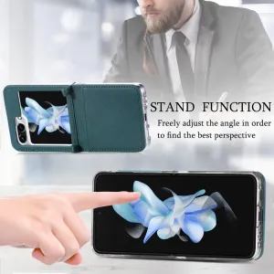 LITCHI Ochranný kryt  Samsung Galaxy Z Flip7 FE 5G / Flip6 5G zelený
