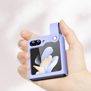 SWIFT Ochranný obal s držiakom Samsung Galaxy Z Flip7 FE 5G / Flip6 5G čierny