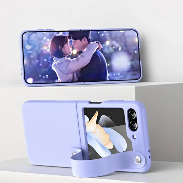 SWIFT Ochranný obal s držiakom Samsung Galaxy Z Flip7 FE 5G / Flip6 5G čierny