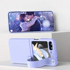 SWIFT Ochranný obal s držiakom Samsung Galaxy Z Flip7 FE 5G / Flip6 5G čierny