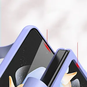 SWIFT Ochranný obal s držiakom Samsung Galaxy Z Flip7 FE 5G / Flip6 5G čierny