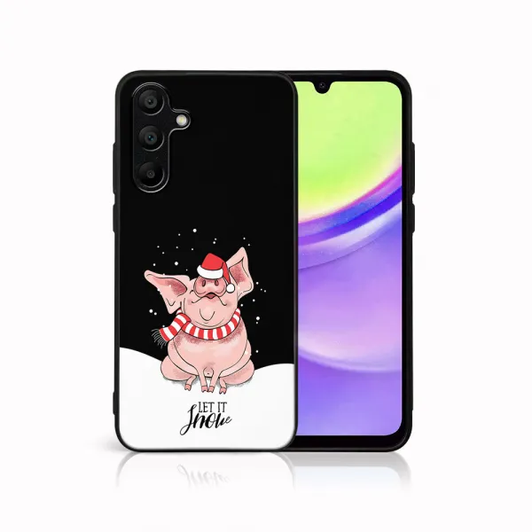MY ART Kryt s vianočným dizajnom Samsung Galaxy A25 5G LET IT SNOW (075)