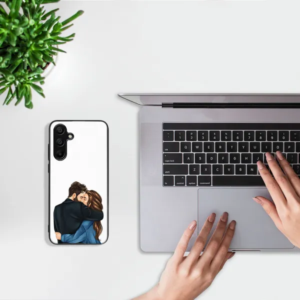 MY ART Ochranný kryt pre Samsung Galaxy A15 COUPLE (117)