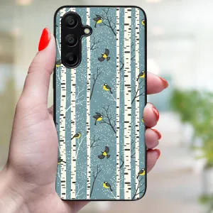 MY ART Kryt s vianočným dizajnom Samsung Galaxy A35 5G BIRCH (072)