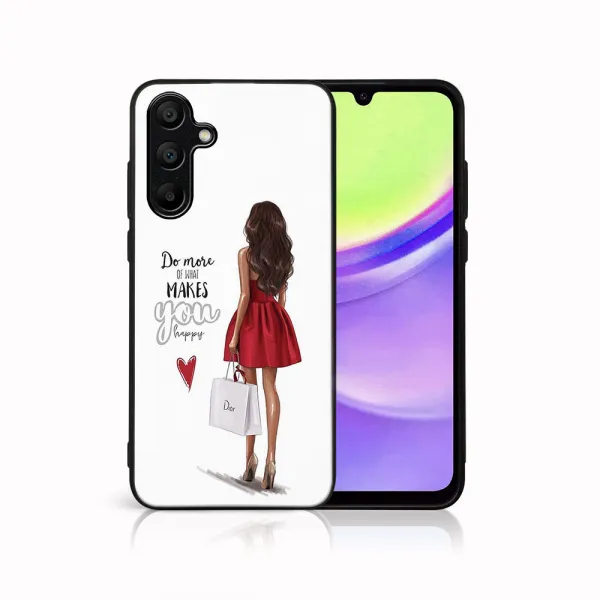 MY ART Ochranný kryt pre Samsung Galaxy A25 5G RED DRESS (137)