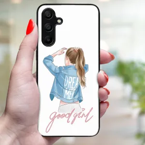 MY ART Ochranný kryt pre Samsung Galaxy A35 5G GOOD GIRL (130)