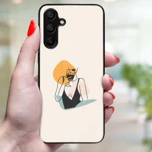 MY ART Ochranný kryt pre Samsung Galaxy A15  WOMAN (197)