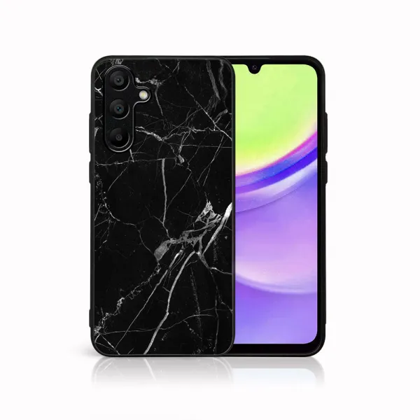 MY ART Ochranný kryt pre Samsung Galaxy A25 5G BLACK MARBLE (142)