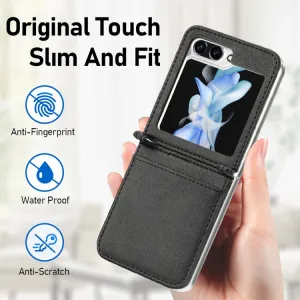 LITCHI Ochranný kryt  Samsung Galaxy Z Flip7 FE 5G / Flip6 5G čierny
