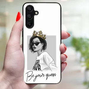 MY ART Ochranný kryt pre Samsung Galaxy A35 5G QUEEN (139)