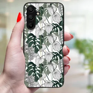 MY ART Ochranný kryt pre Samsung Galaxy A35 5G LEAF (175)