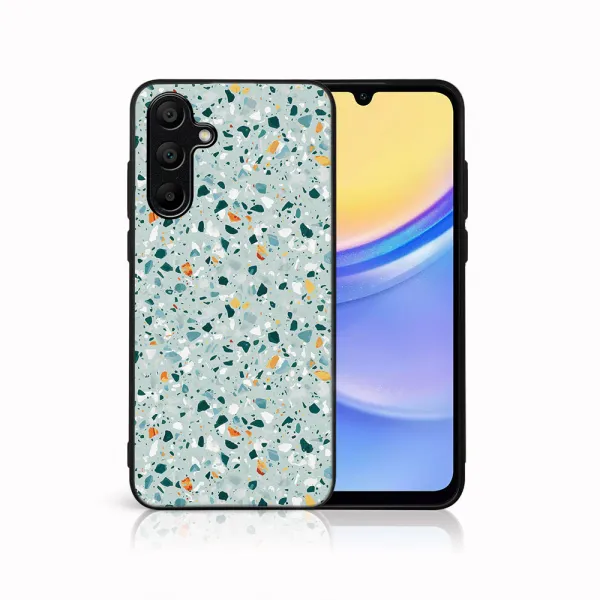 MY ART Ochranný kryt pre Samsung Galaxy A15 BLUE TERRAZZO (164)