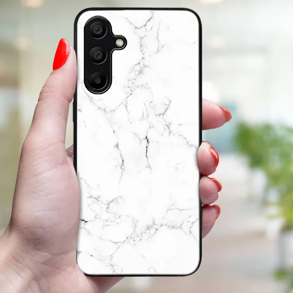 MY ART Ochranný kryt pre Samsung Galaxy A35 5G WHITE MARBLE (144)