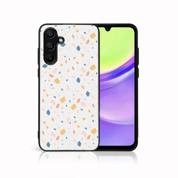 MY ART Ochranný kryt pre Samsung Galaxy A25 5G ORANGE TERRAZZO (165)