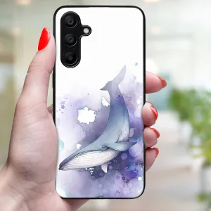 MY ART Ochranný kryt pre Samsung Galaxy A15 WHALE (242)