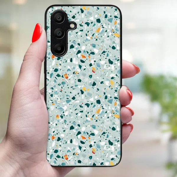 MY ART Ochranný kryt pre Samsung Galaxy A15 BLUE TERRAZZO (164)