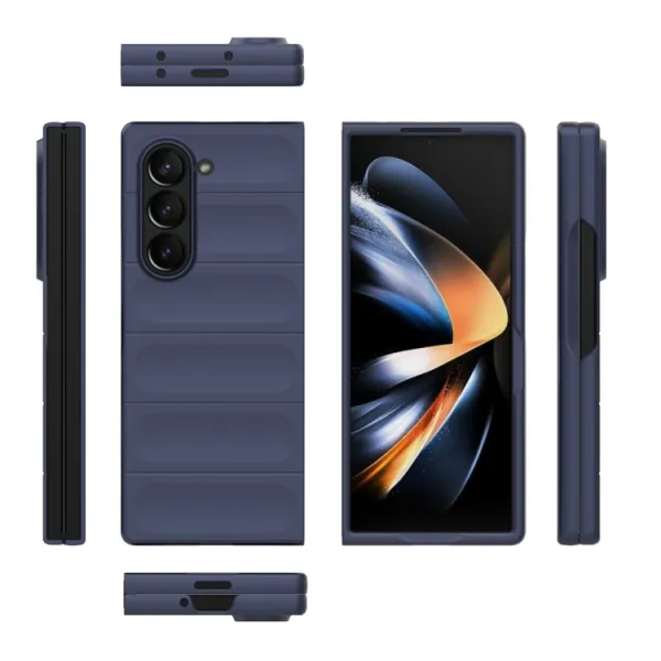STEPS Ochranný kryt pre Samsung Galaxy Z Fold6 5G tmavomodrý