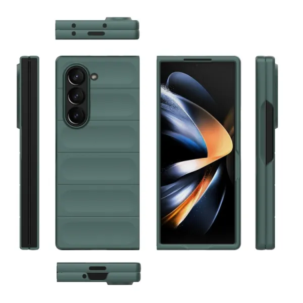 STEPS Ochranný kryt pre Samsung Galaxy Z Fold6 5G zelený