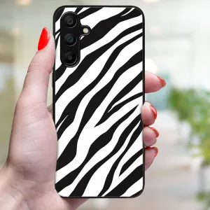 MY ART Ochranný kryt pre Samsung Galaxy A35 5G ZEBRA (237)