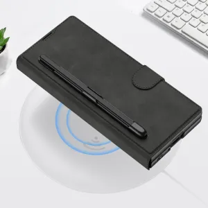 GKK SYNTHETIC Zaklápacie puzdro Samsung Galaxy Z Fold6 5G CARBON