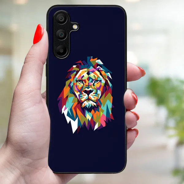 MY ART Ochranný kryt pre Samsung Galaxy A35 5G LION (246)