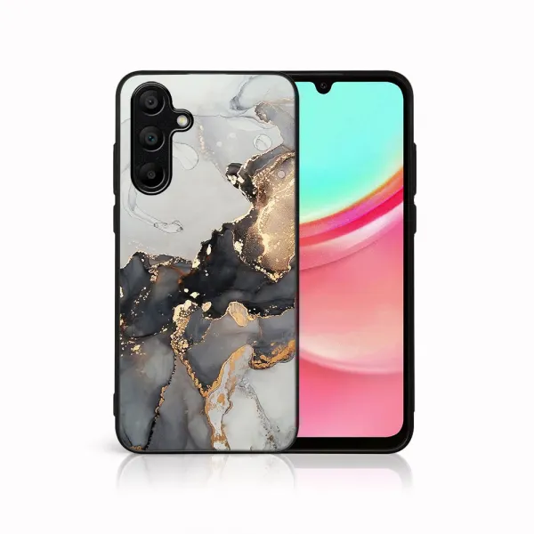 MY ART Ochranný kryt pre Samsung Galaxy A35 5G GREY MARBLE (140)