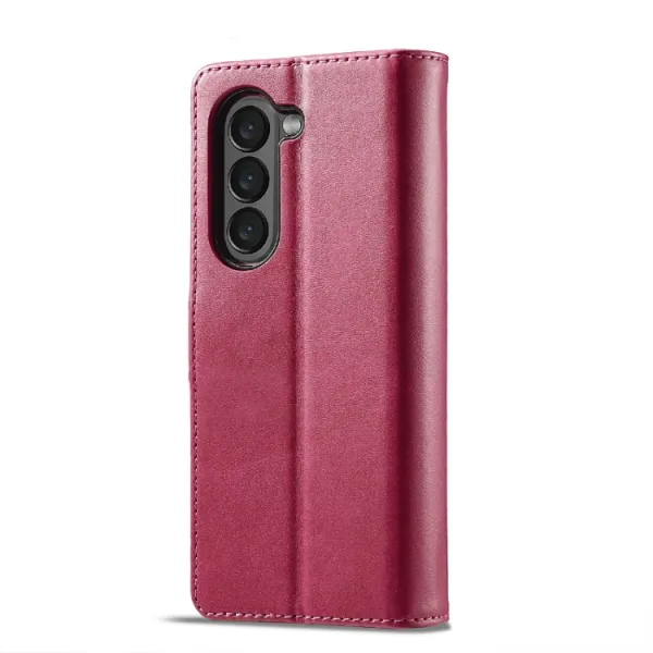 IMEEKE Peňaženkový obal pre Samsung Galaxy Z Fold6 5G ružový