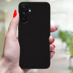 MY ART Ochranný kryt pre Samsung Galaxy A35 5G CARBON (231)