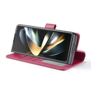 IMEEKE Peňaženkový obal pre Samsung Galaxy Z Fold6 5G ružový