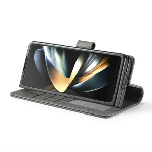 IMEEKE Peňaženkový obal pre Samsung Galaxy Z Fold6 5G šedý