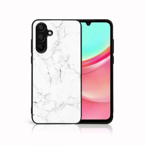 MY ART Ochranný kryt pre Samsung Galaxy A35 5G WHITE MARBLE (144)