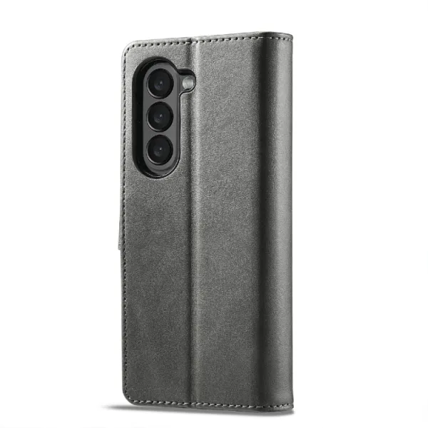 IMEEKE Peňaženkový obal pre Samsung Galaxy Z Fold6 5G šedý