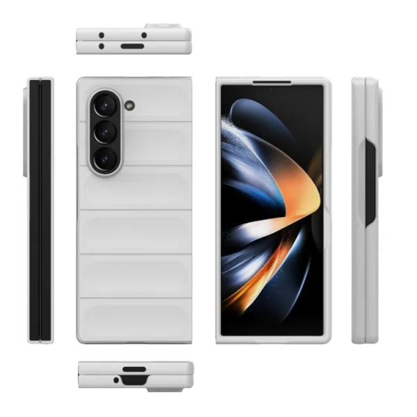 STEPS Ochranný kryt pre Samsung Galaxy Z Fold6 5G biely