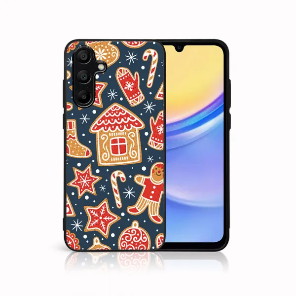 MY ART Kryt s vianočným dizajnom Samsung Galaxy A15 CHRISTMAS (069)