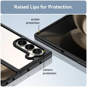 CRYSTAL Ochranný kryt pre Samsung Galaxy Z Fold6 5G čierny