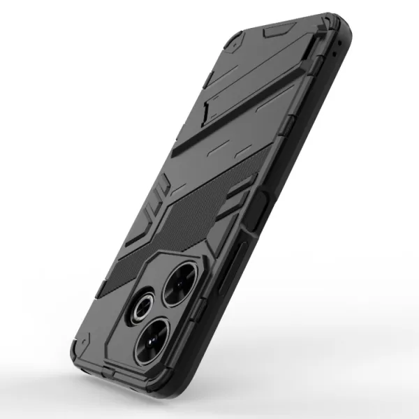 BIB Ochranný obal so stojanom pre Xiaomi Redmi 13 čierny
