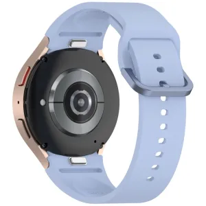 SILICONE Vymeniteľný remienok Samsung Galaxy Watch FE svetlomodrý