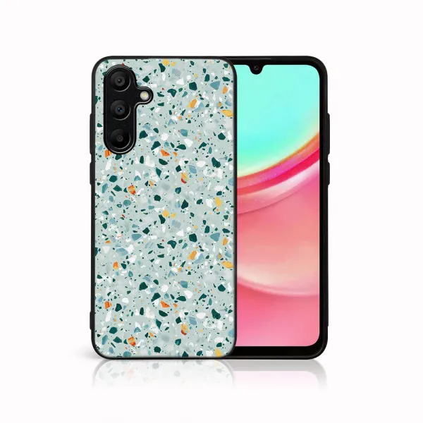 MY ART Ochranný kryt pre Samsung Galaxy A35 5G BLUE TERRAZZO (164)