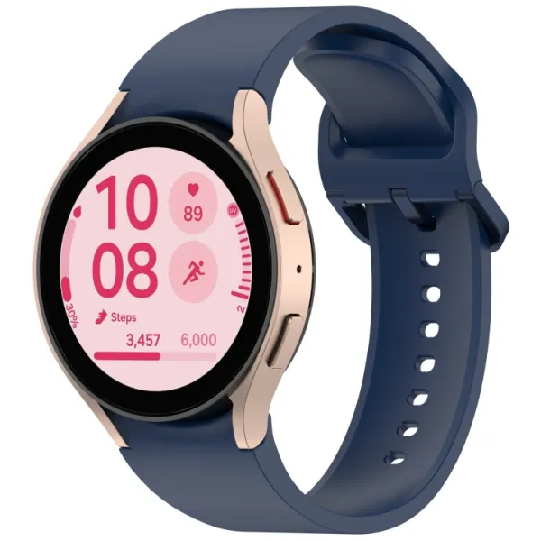 SILICONE Vymeniteľný remienok Samsung Galaxy Watch FE tmavomodrý